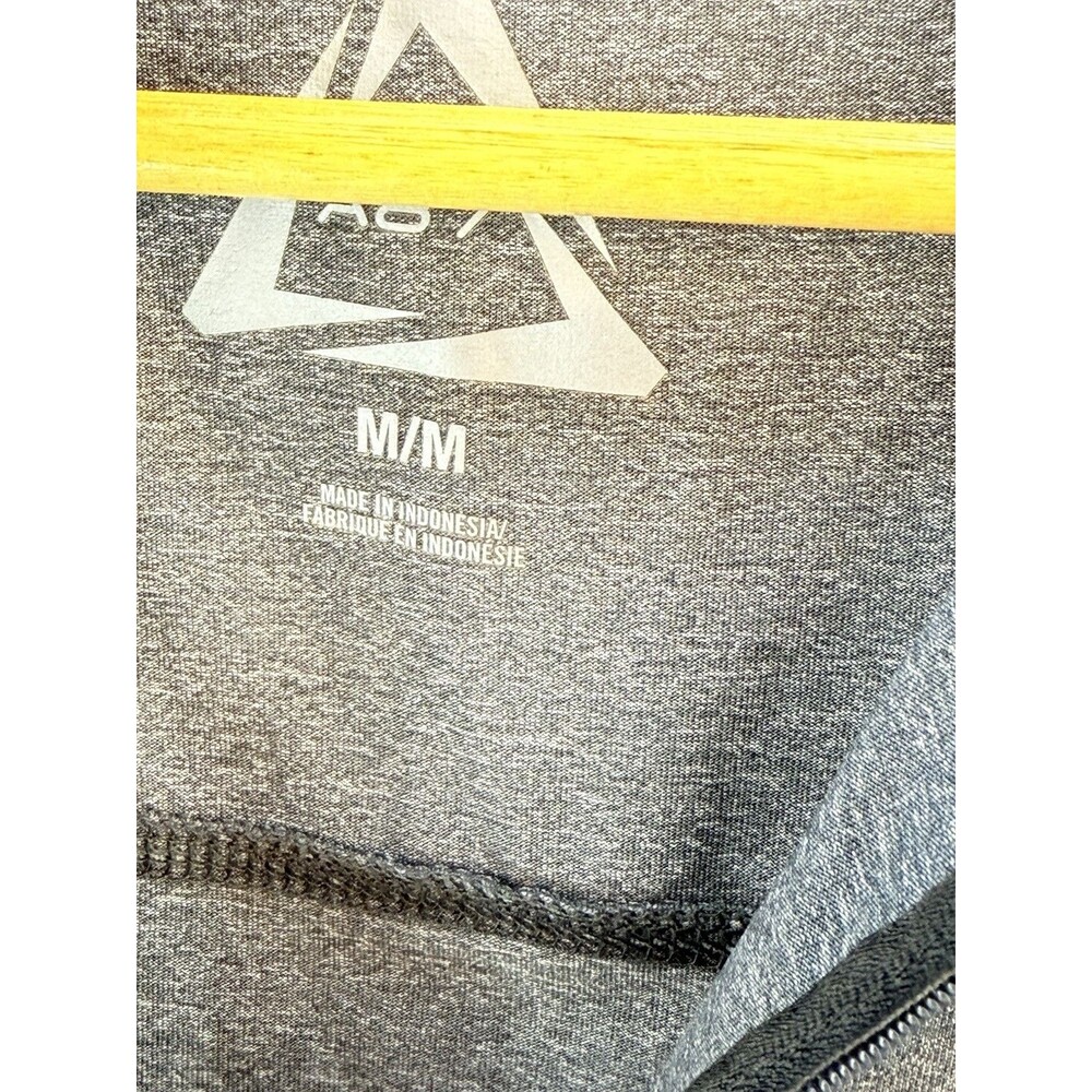 Aeropostale A87 Jacket Men's Medium Grey Half Zip Sweater Athletic Run Gym - Picture 4 of 8